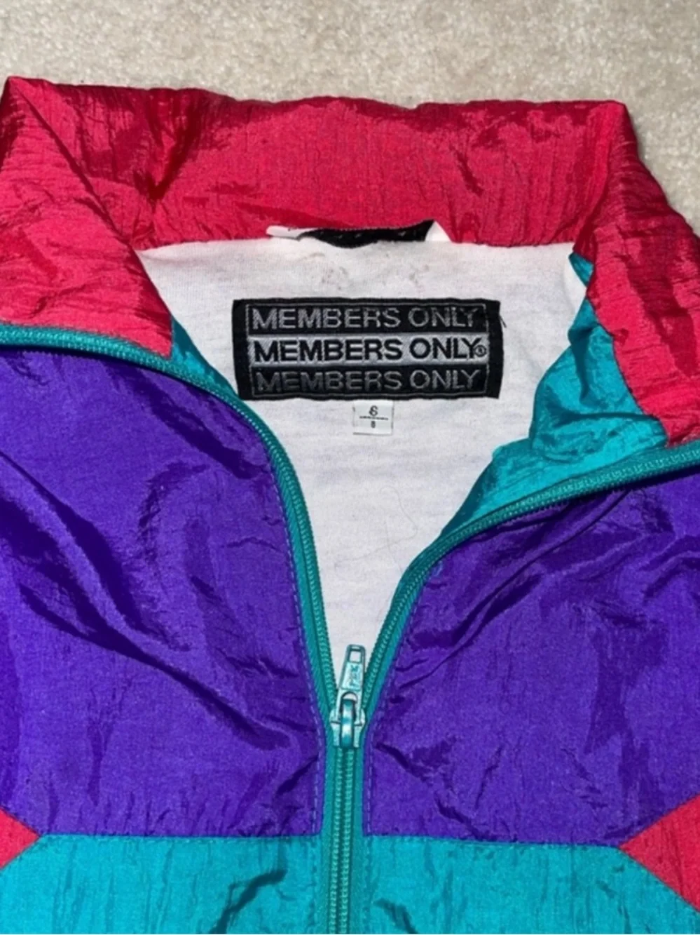 Vintage Members Only windbreaker
